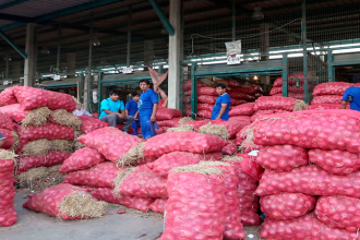 Ingresaron más de 8,700 toneladas de alimentos a mercados mayoristas
