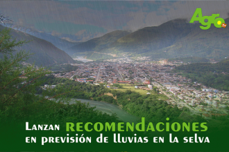 INDECI, lanza recomendaciones en previsión de lluvias en la Selva.
